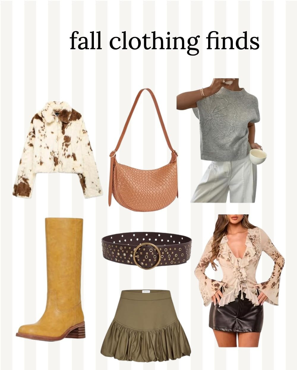 Amazon Fall Fashion finds!
-amazon clothing, fall outfits, frye boots amazon dupe, fall shoes, belt, outer wear, coats, brown purse 

 #LTKSeasonal #LTKFindsUnder50 #LTKStyleTip