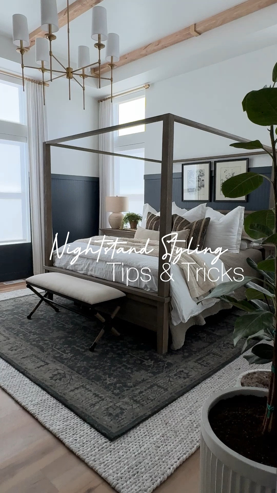 Nightstand styling tips. 

#LTKfindsunder100 #LTKVideo #LTKhome