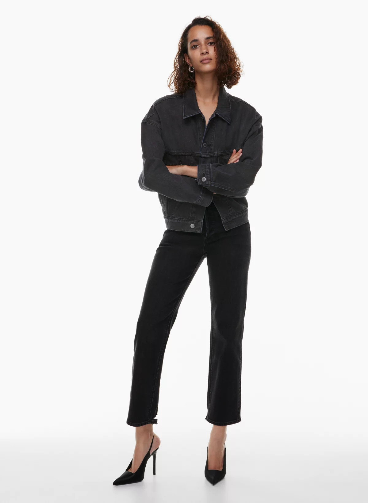 THE ARLO HI-RISE STRAIGHT JEAN | Aritzia