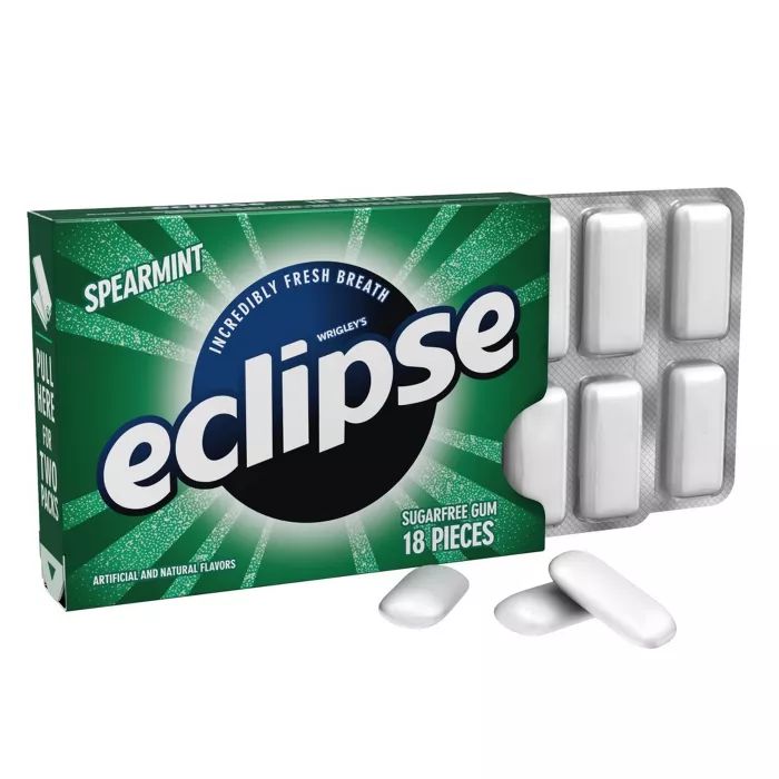 Eclipse Spearmint Sugar-Free Gum - 54ct | Target