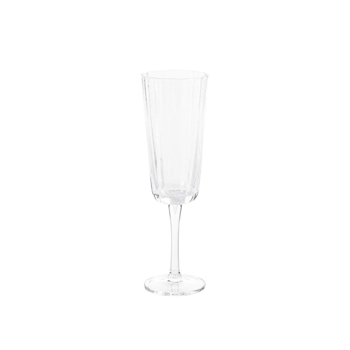 Scalloped Champagne Flute | Tuesday Made