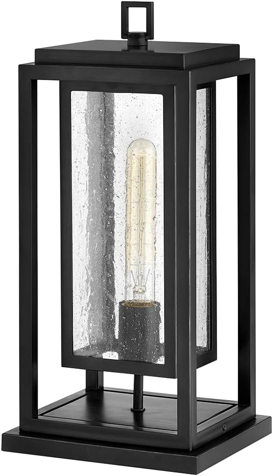 Hinkley Republic Medium Pier Mount Outdoor Lantern 12V - Coastal Elements, Estate Series, 1-Light... | Amazon (US)