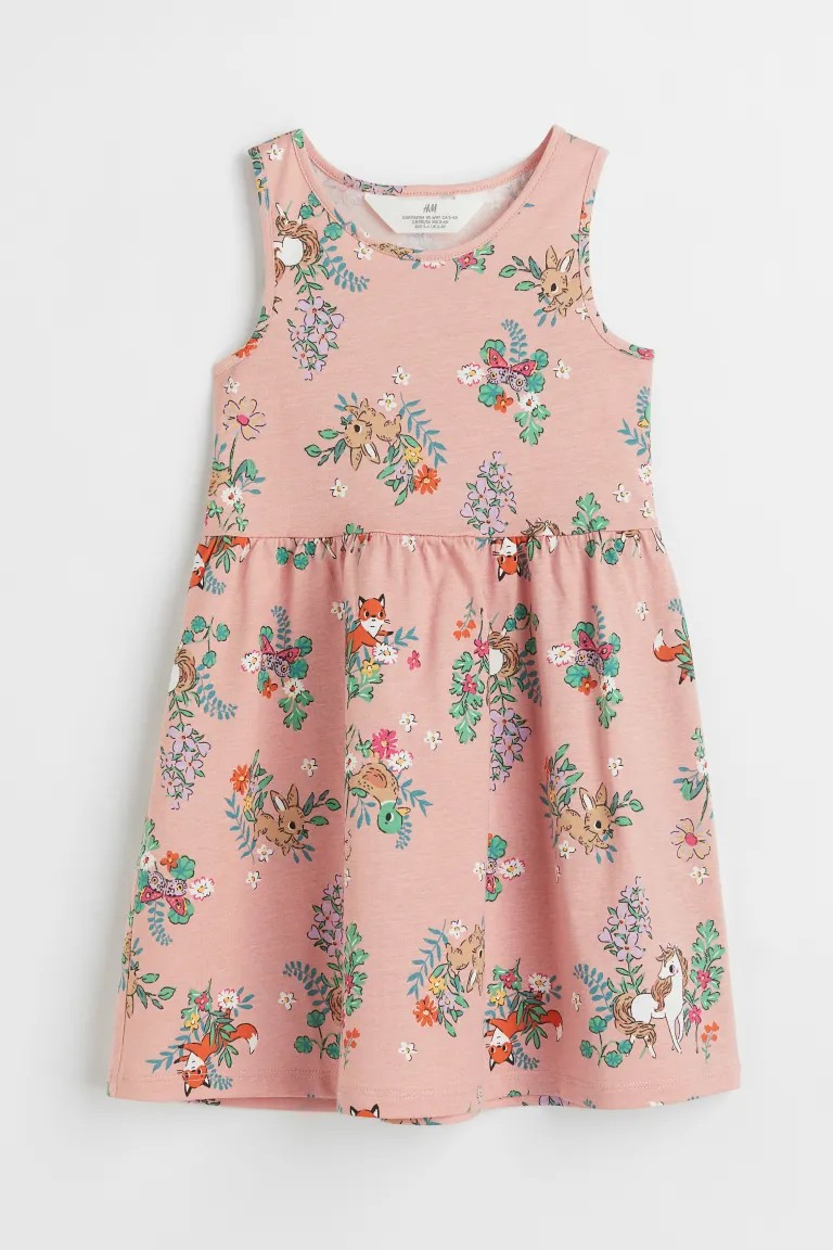 Patterned Jersey Dress | H&M (US + CA)