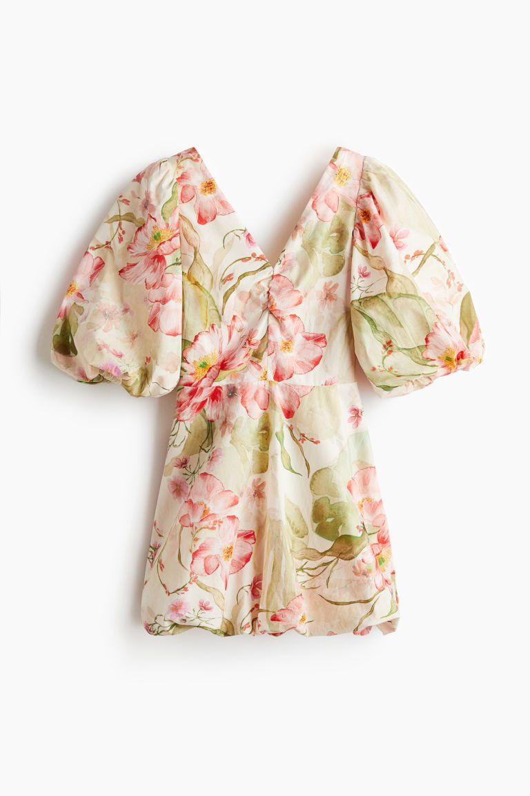 Tie-back Puffy Dress | H&M (US + CA)