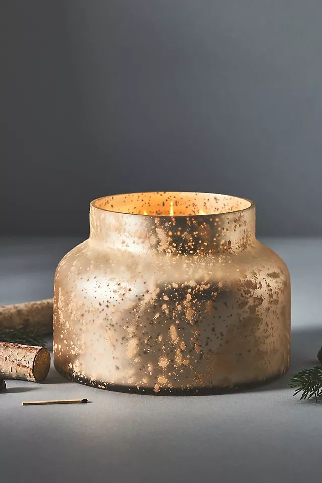 Capri Blue Volcano Giant Gold Jar Candle | Anthropologie (US)