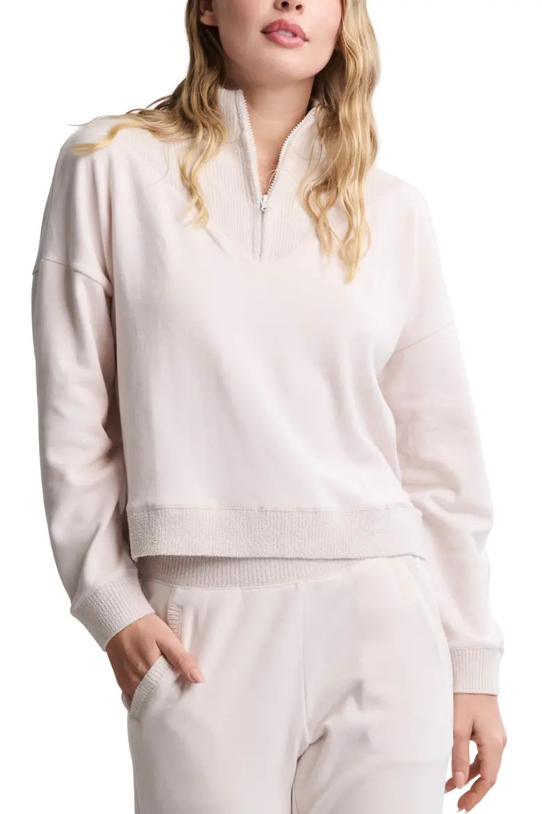 CozyChic® Ultra Lite® Rib Quarter Zip (Women) | Nordstrom | Nordstrom