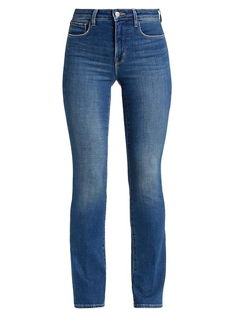 Oriana Mid-Rise Straight Jeans | Saks Fifth Avenue