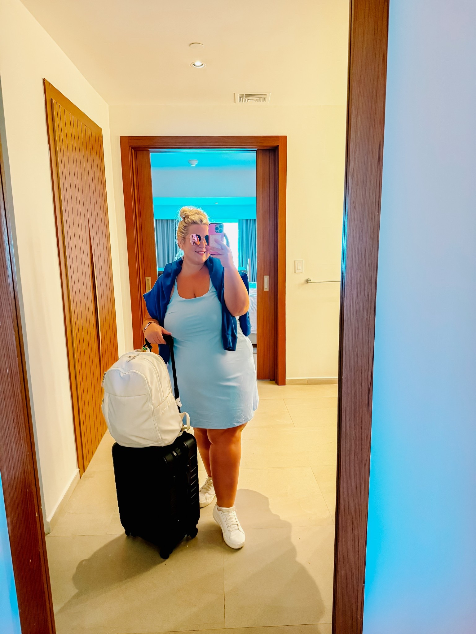 Plus size travel outfit. Wearing size 3x ✨ 

#LTKPlusSize #LTKTravel #LTKMidsize