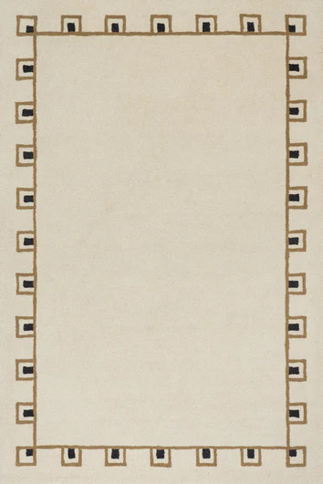 Yves Bordered Wool Rug by Nate Berkus | Rugs USA