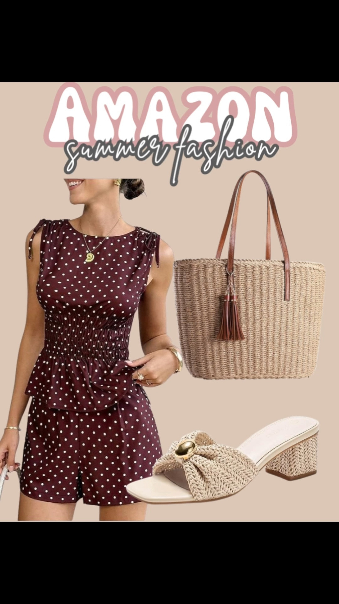 Amazon summer fashion
Travel outfits, summer outfits, vacation outfits beach, spring outfits 2026, resort wear, resort outfits from amazon, swim cover up, summer matching set, casual outfits for the summer, casual outfits for the spring, Amazon fashion, oversized sunglasses, neutral tops, halter tank top, sandals, beach, pool, beach outfits, ootd, vacation, vacation wear, cruise outfits, cream
#vacationwear #amazon #amazonfinds #traveloutfits #vacationoutfitsbeach

#LTKSeasonal #LTKWorkwear #LTKootd