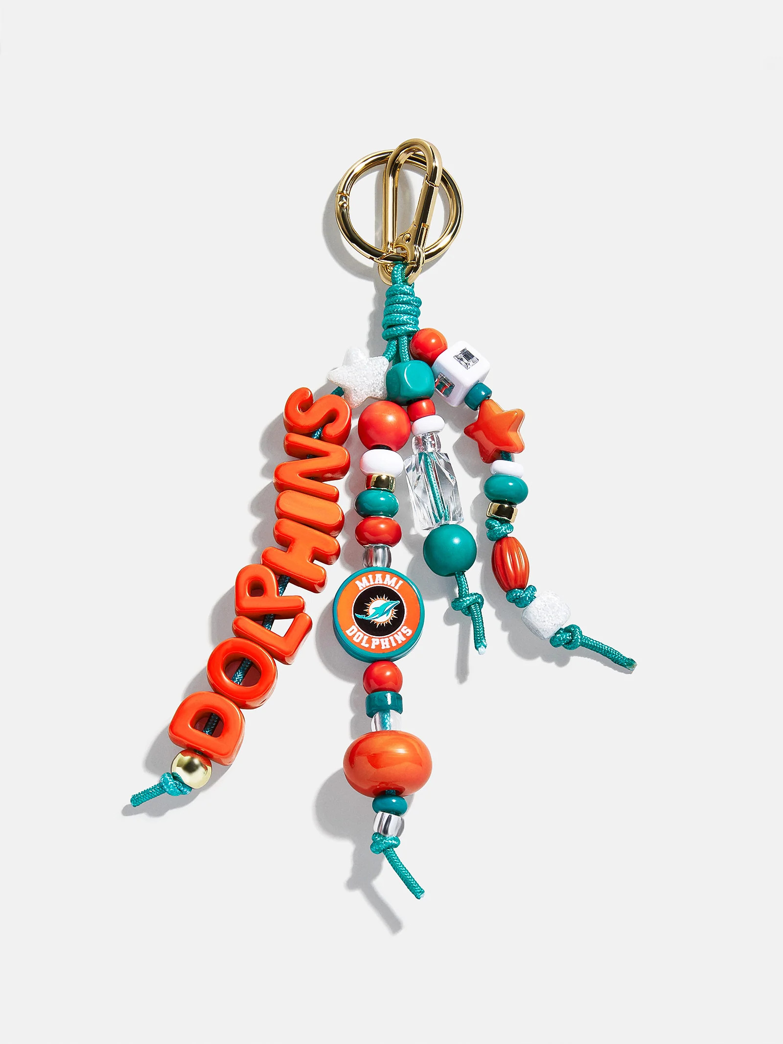 NFL Beaded Bag Charm - Miami Dolphins | BaubleBar