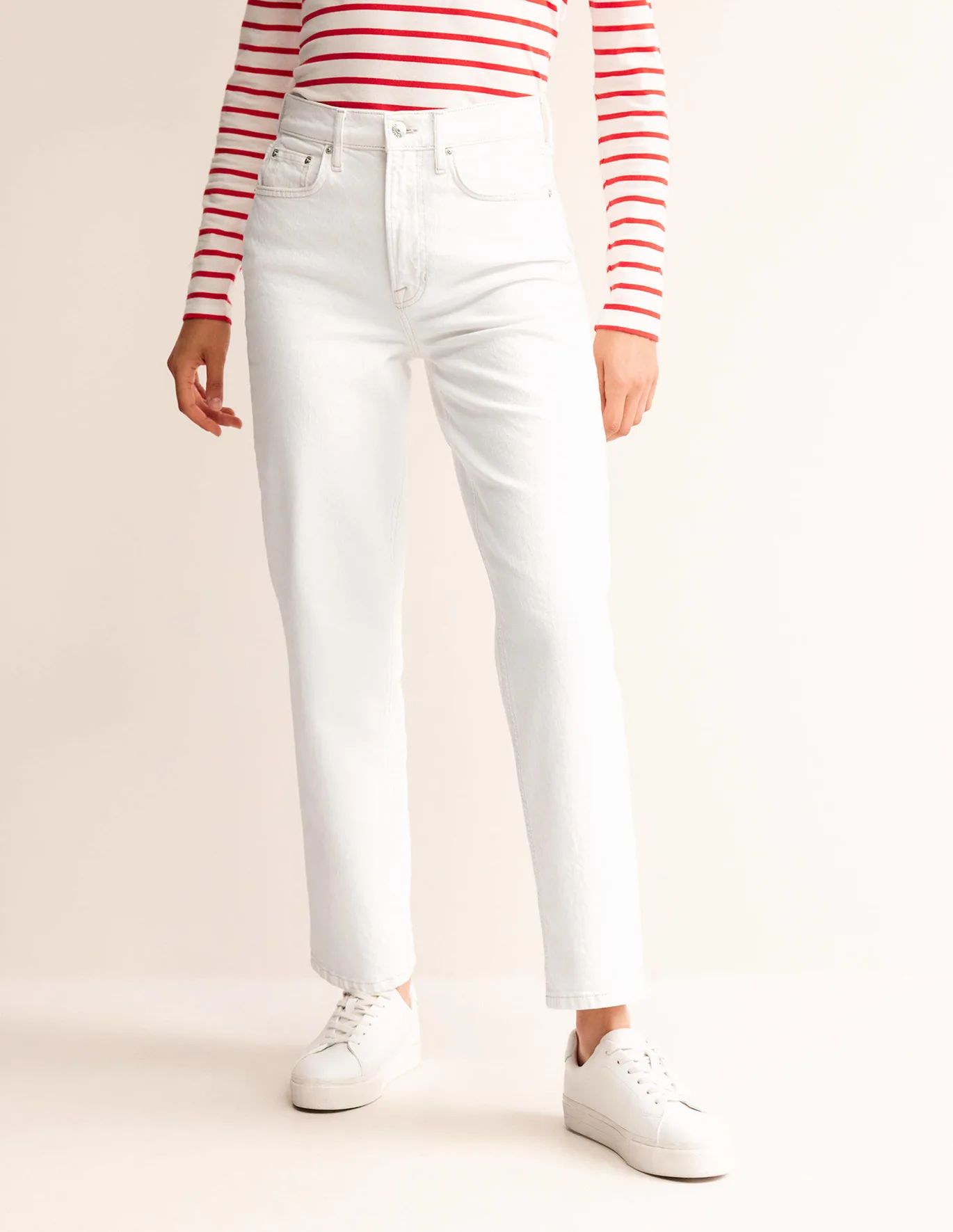 High Rise True Straight Jeans | Boden (UK & IE)