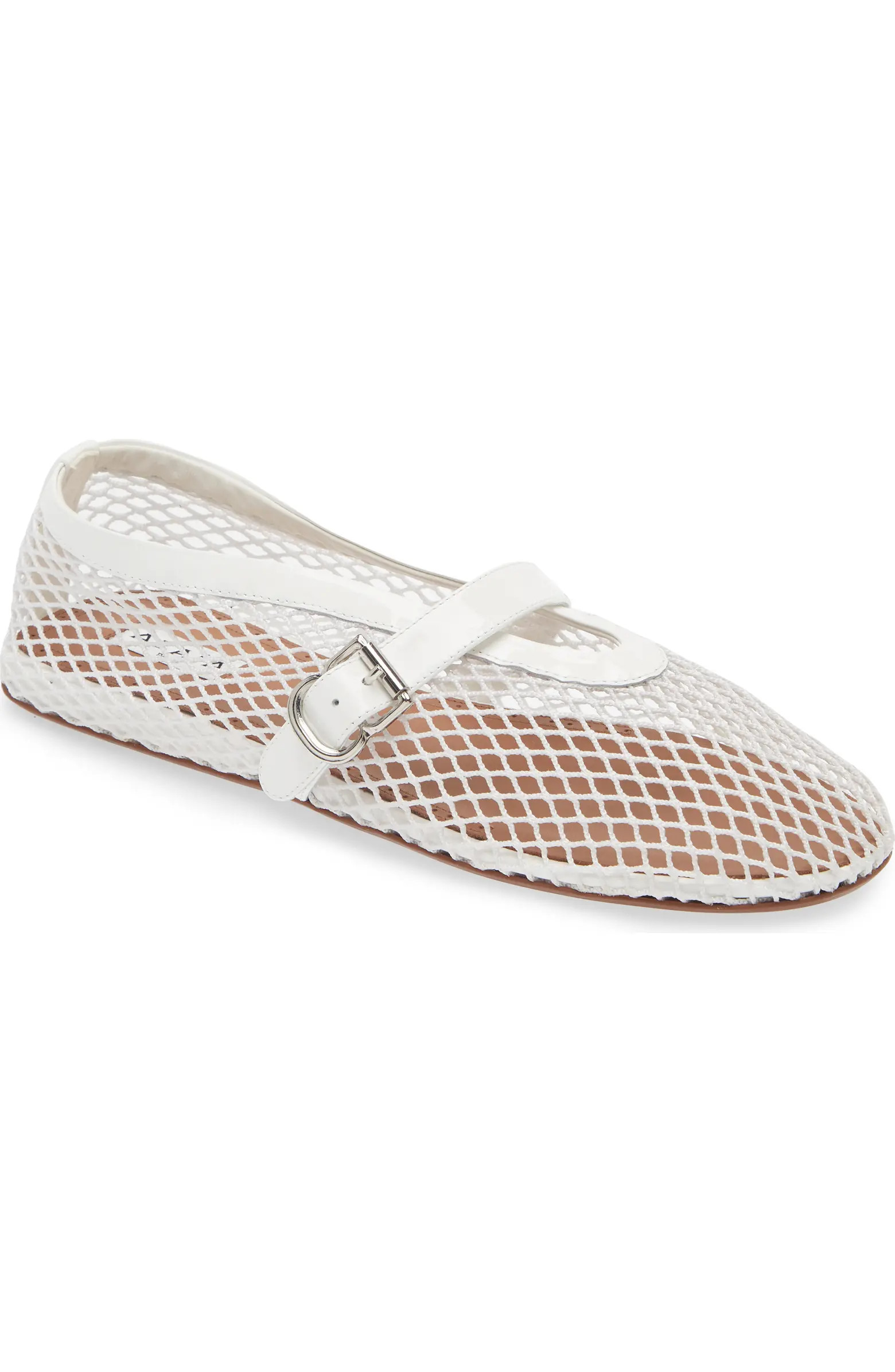 Fishnet Ballerina Flat (Women) | Nordstrom