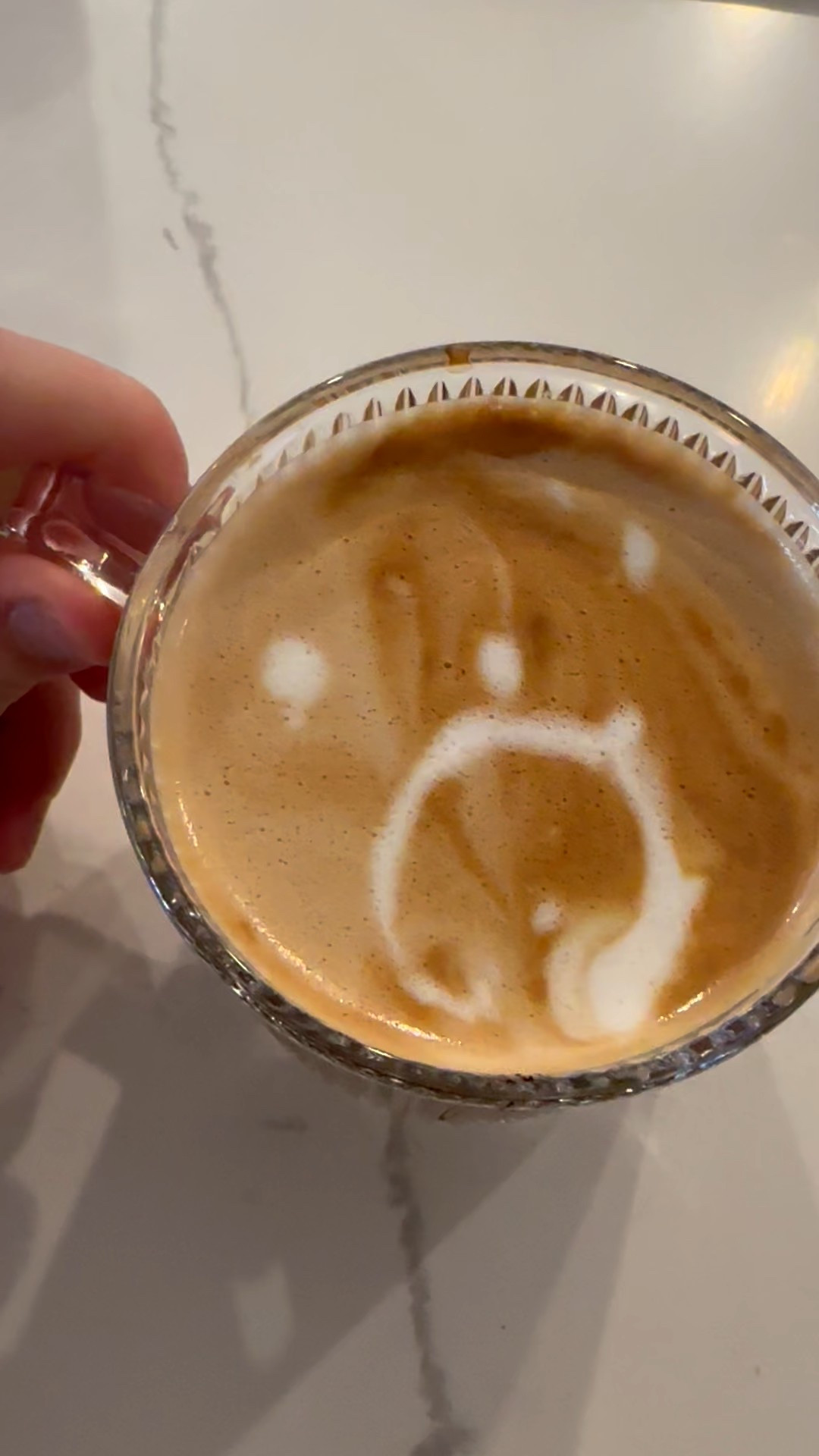 🤣🤣🤣 not an intentional latte face. 
Linked my Amazon mugs ☕️

#LTKdayinmylife #LTKHome #LTKmorningroutine