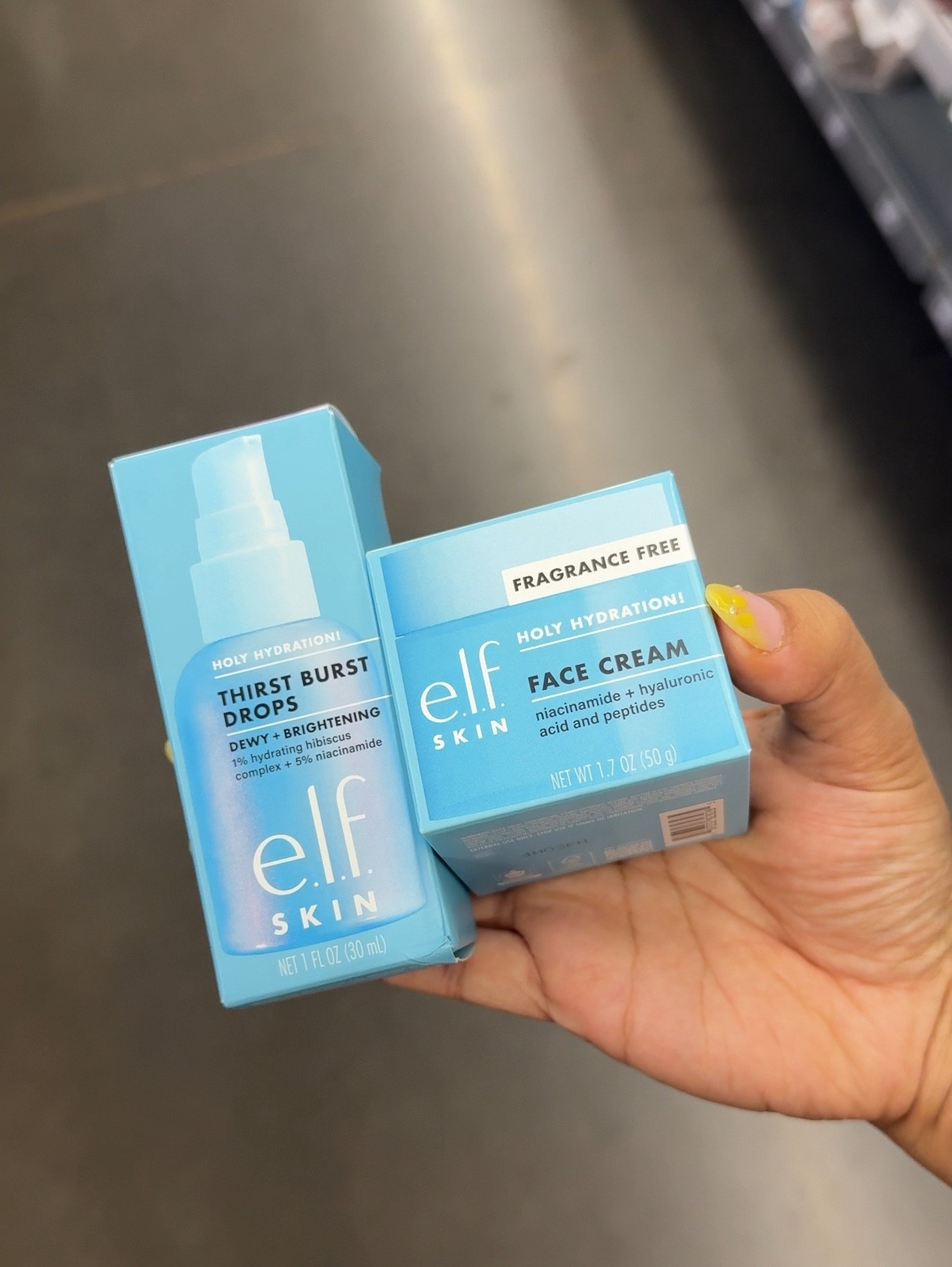 e.l.f. Thirst Burst Drops + Holy Hydration Face Cream

What they do: Hydrate, plump, and soothe with niacinamide + hyaluronic acid
Why they work: One draws water in (Thirst Drops), the other seals it in without heaviness. Dewy, calm skin in two steps.


#LTKBeauty