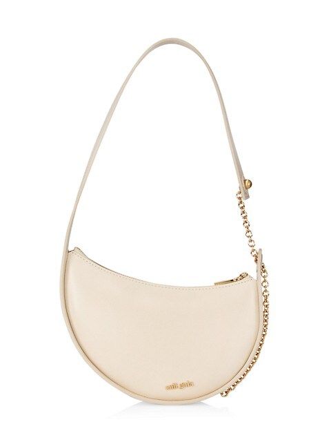 Nadia Leather Shoulder Bag | Saks Fifth Avenue