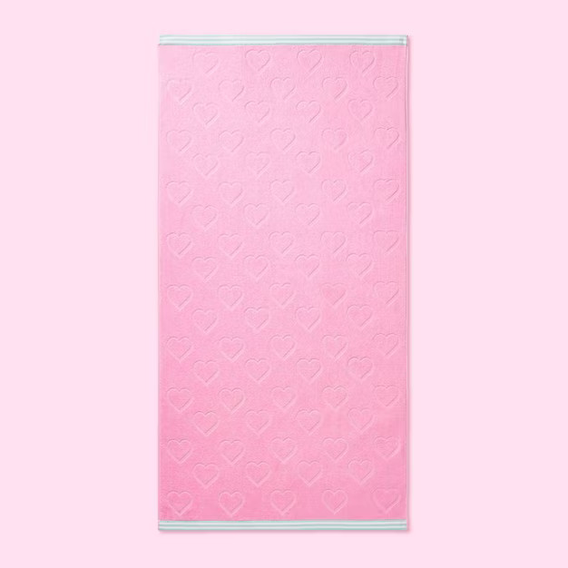 Heart Beach Towel Pink - Stoney Clover Lane x Target | Target