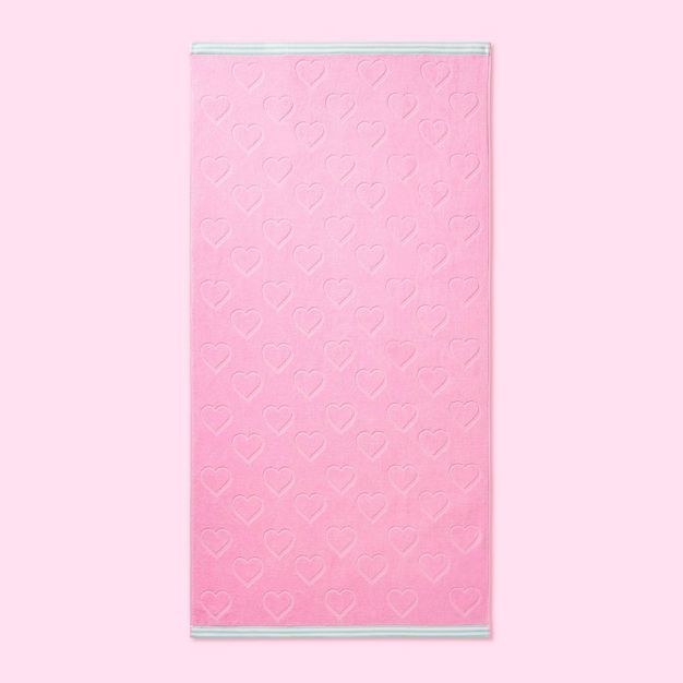 Heart Beach Towel Pink - Stoney Clover Lane x Target | Target