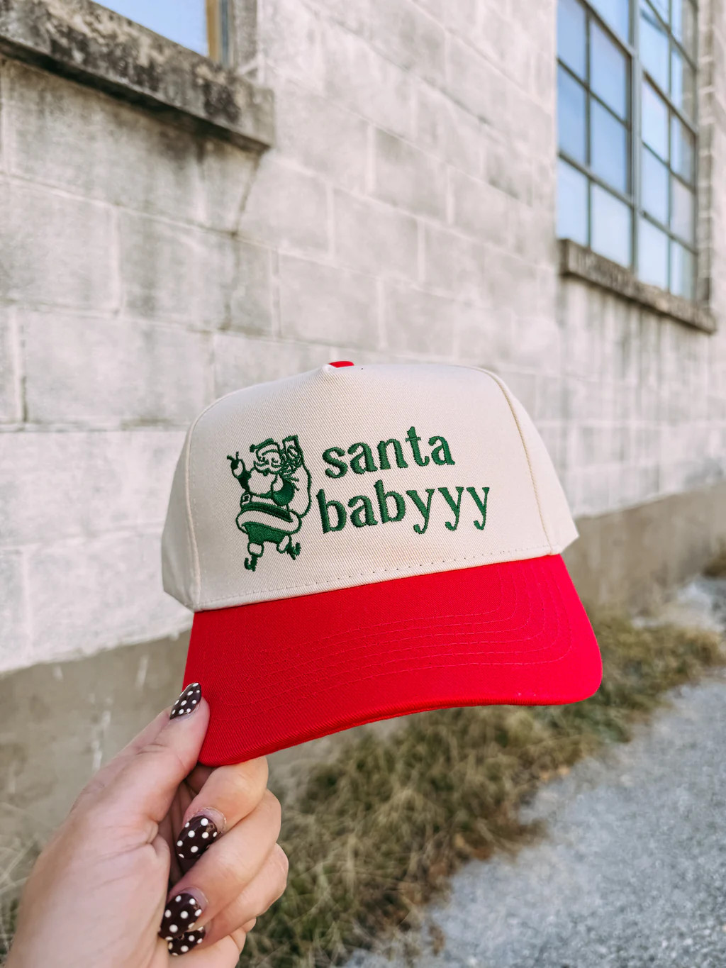 santa baby trucker hat | Etta & East
