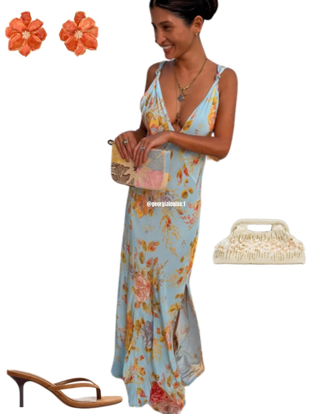 Summer wedding guest / holiday outfit 🩵

#LTKdresses #LTKuk #LTKsummer