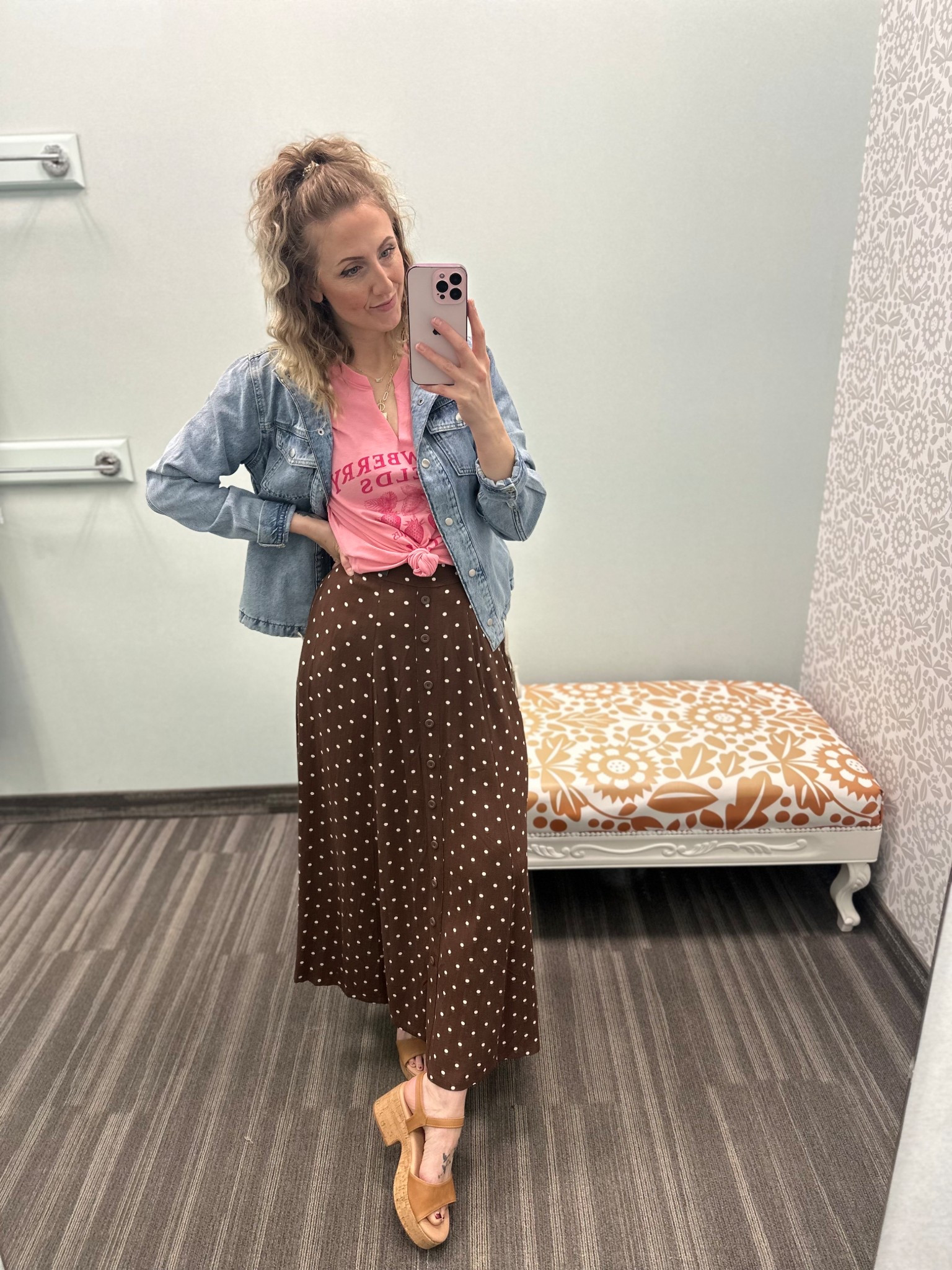 Wearing small in jacket, graphic and skirt - 30 to 35 % off sitewide 

#LTKootd #LTKSaleAlert #LTKPlusSize