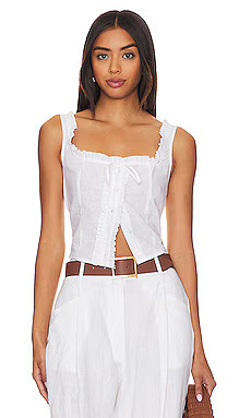 SNDYS Cottage Top in White from Revolve.com | Revolve Clothing (Global)