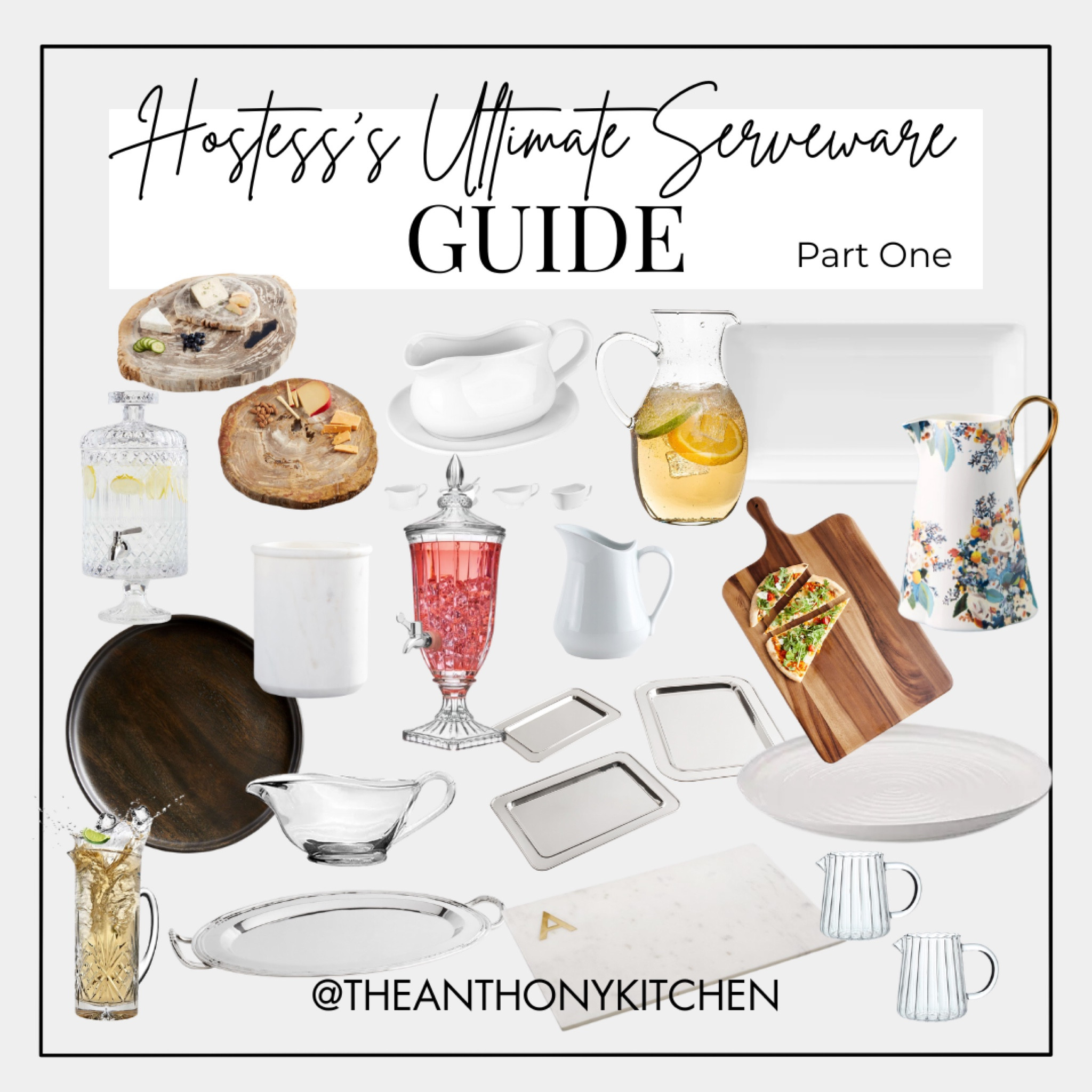 Our Ultimate Serveware Guide for Hostesses has everything you need to know for how to build a curated collection of pieces that fit your style and any event you host. 

The Anthony Kitchen | Amazon | Target | Anthropologie | Williams Sonoma | Crate and Barrel

#LTKHome #LTKGiftGuide #LTKHoliday