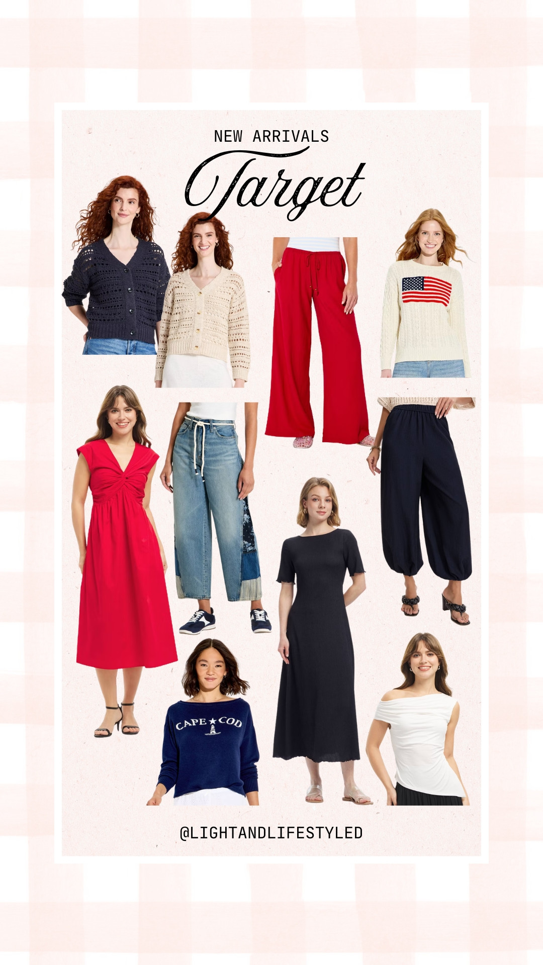Target new arrivals are GOOD 😍 so many cute summer staples + patriotic finds!

spring, summer, vacation, memorial day, @target #ad

#LTKootd #LTKSeasonal #LTKOver40
