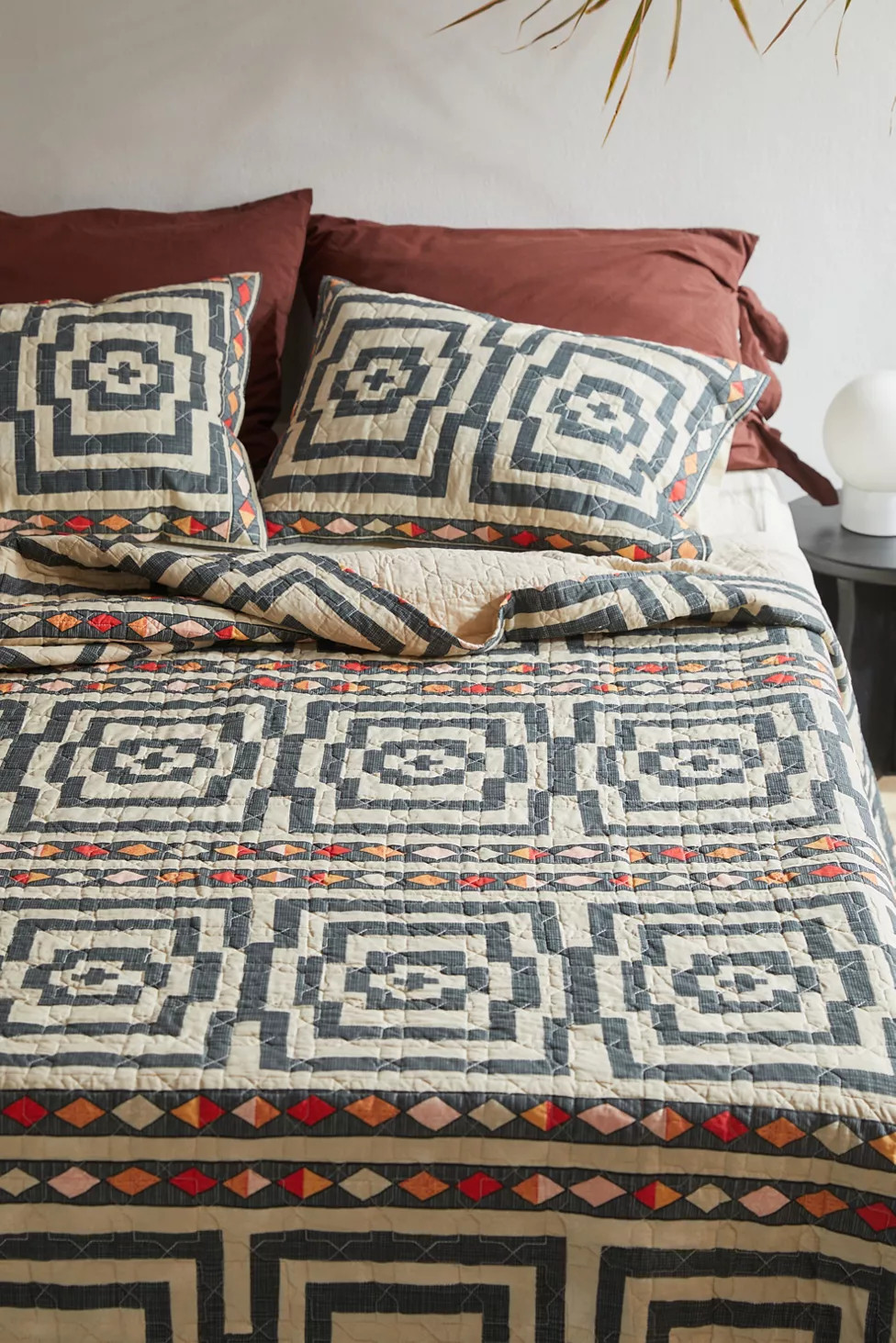 Jungalow By Justina Blakeney Hypnotic Quilt Set | Urban Outfitters (US and RoW)