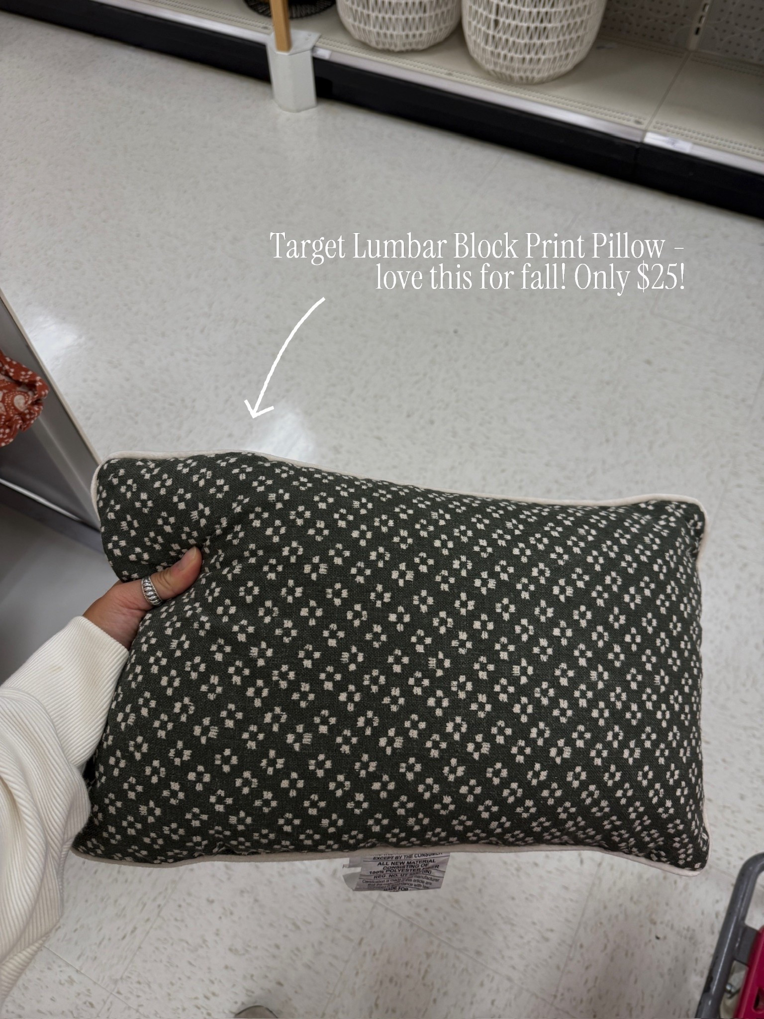 Target Block Print Lumbar Pillow - love this for fall! 

target pillow, target home, target fall, seasonal target, affordable pillow, budget friendly pillow

#LTKSeasonal #LTKHome #LTKStyleTip