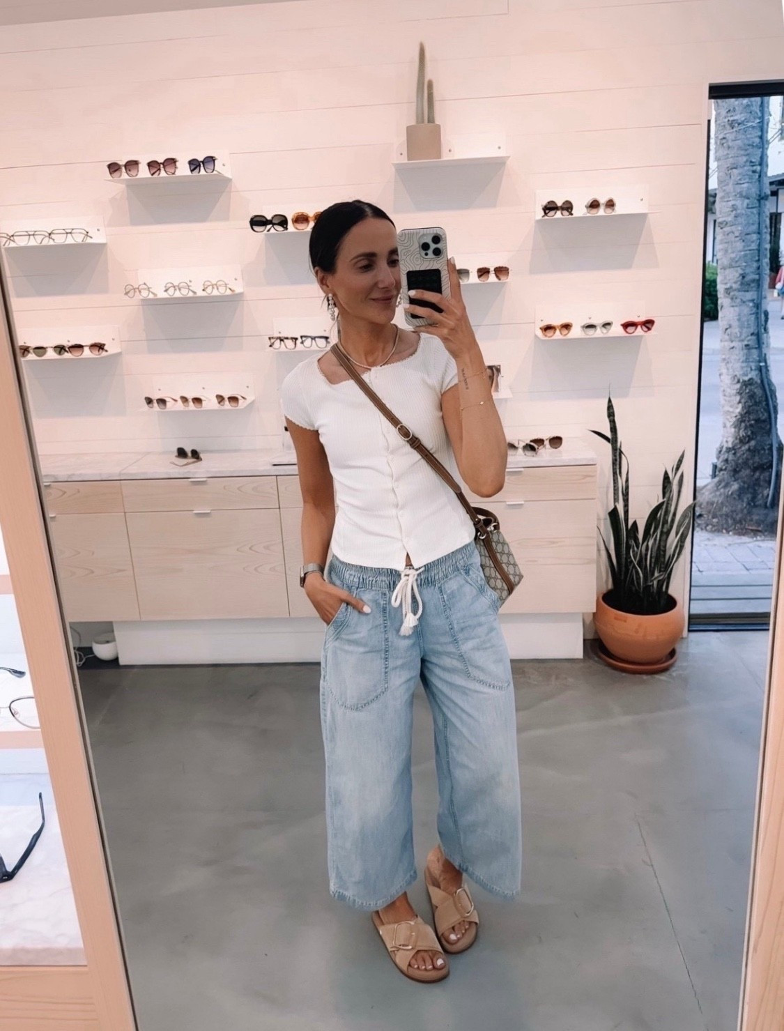 These sweatpant jeans are seriously the best of both worlds. They have that relaxed, comfy feel but still look like a full outfit you can wear anywhere.

sweatpant jeans, casual outfit idea, comfy denim, everyday style, relaxed fit jeans, easy outfit, casual chic look, annabrstyle

#LTKSeasonal #LTKootd #LTKOver40