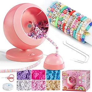 ETUDAW Electric Bead Spinner for Jewelry Making, Automatic Clay Beads for Cool Necklaces and Brac... | Amazon (US)