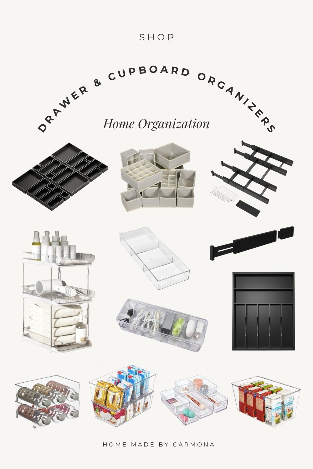 Home organizers you need for a tidy and practical home. Organize drawers, pantries, under sinks, closets, and every room in your house with these handy organizing solutions. 

 #LTKHome