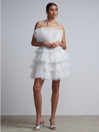 tulle mini dress | New York & Company