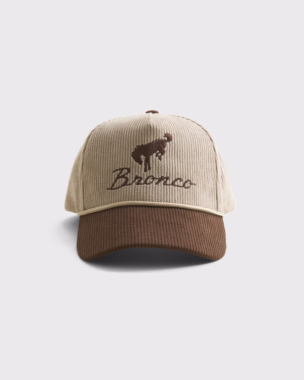Men's Bronco Snapback Hat | Men's Accessories | Abercrombie.com | Abercrombie & Fitch (US)