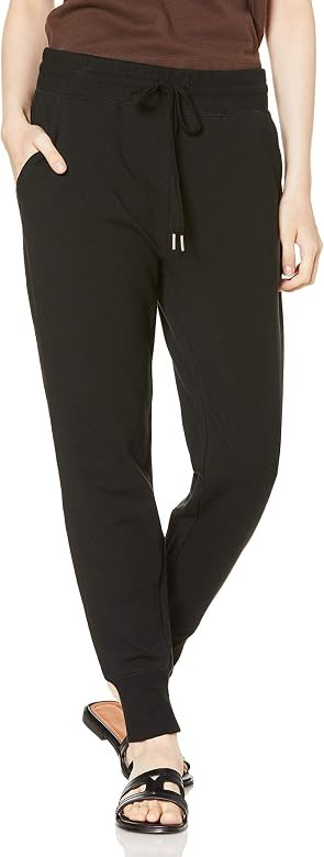 Daily Ritual Women's Terry Cotton and Modal Drawstring Jogger Pant | Amazon (US)