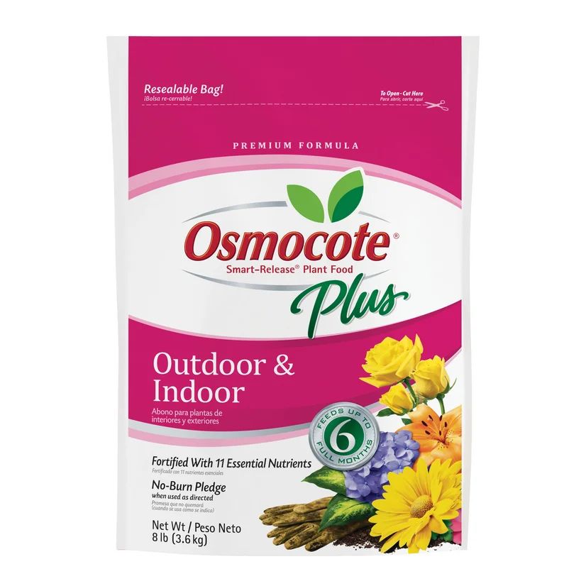Osmocote Smart-Release Plant Food Plus Outdoor & Indoor, 8 lb.. | Walmart (US)