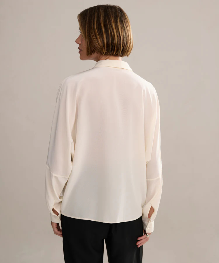 Silk Sloane Shirt | Jenni Kayne