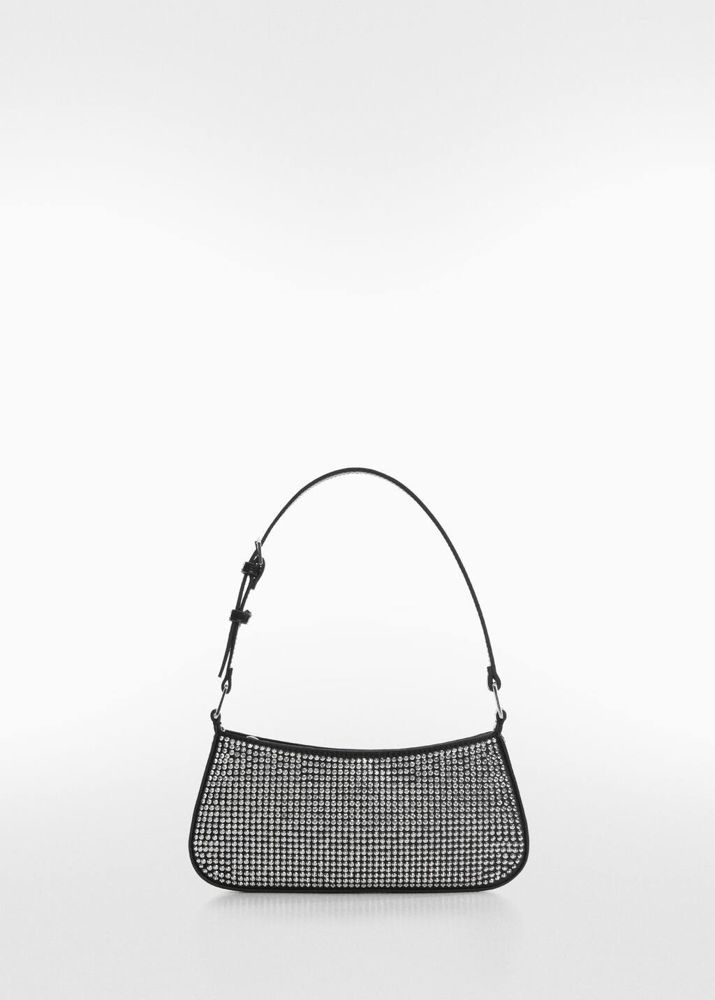 Rhinestone shoulder bag -  Women | Mango USA | MANGO (US)