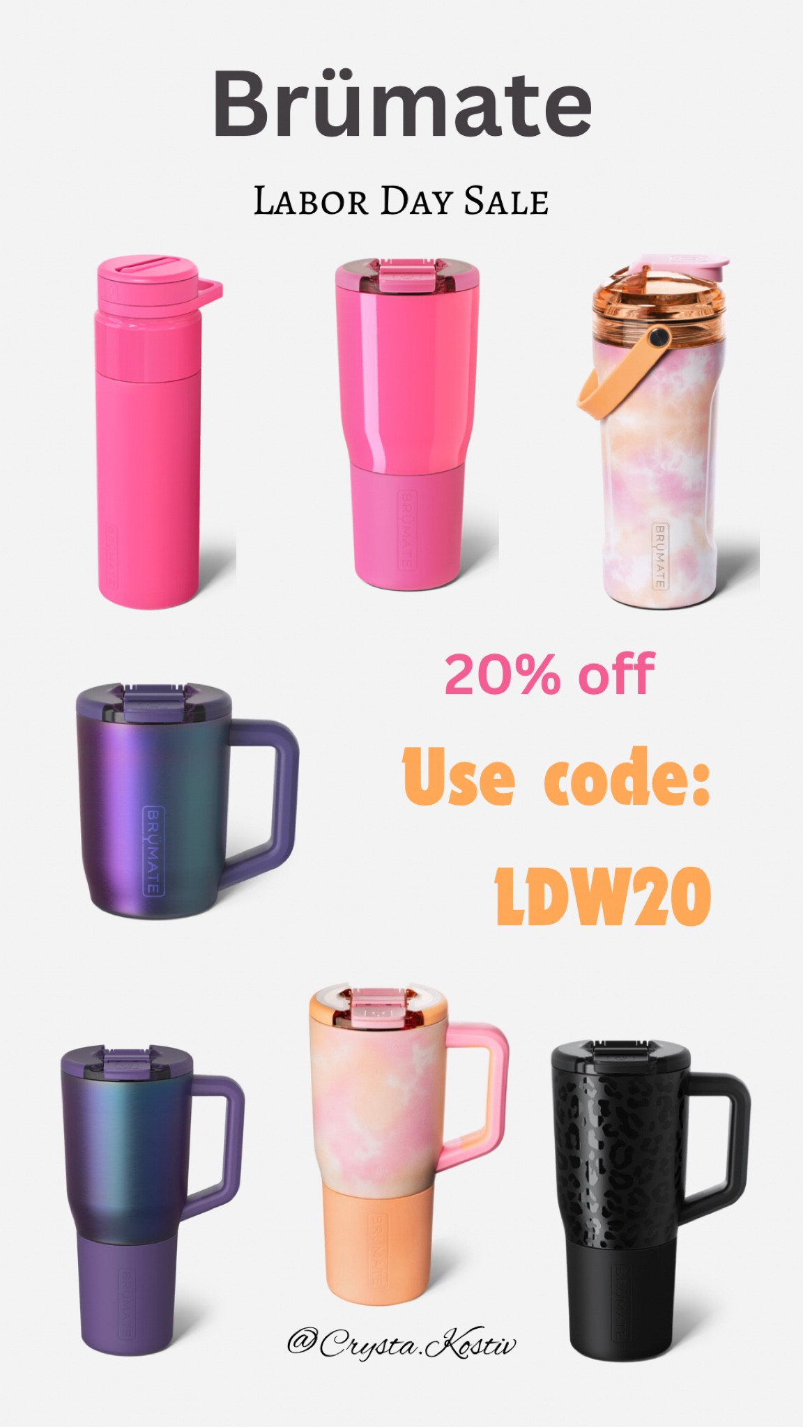 Brümate is having a Labor Day sale!!! The Era is NOT included, but there are still so many good options! Use code: LDW20

#LTKFindsUnder50 #LTKTravel #LTKSaleAlert