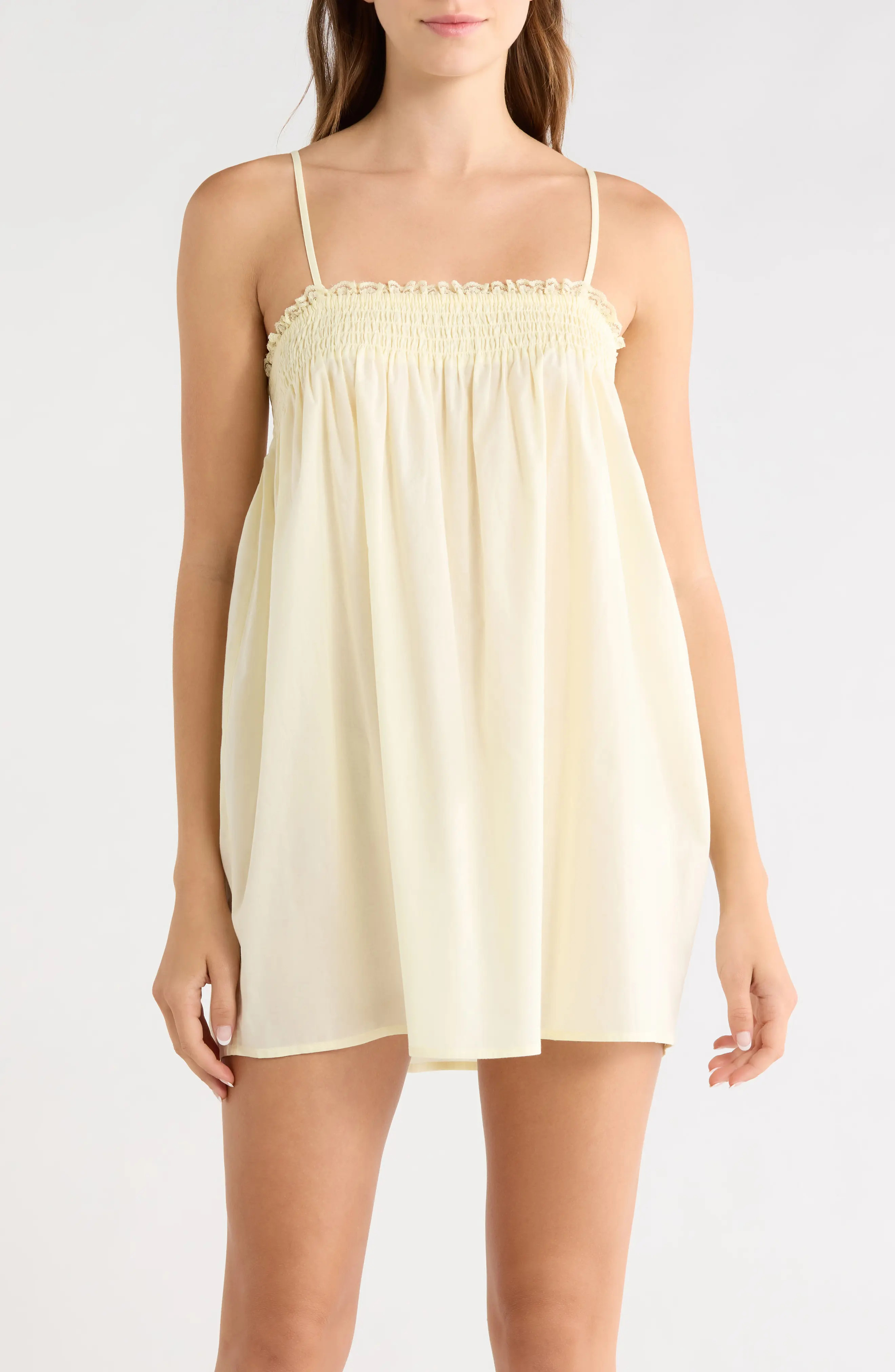 Flirty Cotton Nightgown (Women) | Nordstrom | Nordstrom