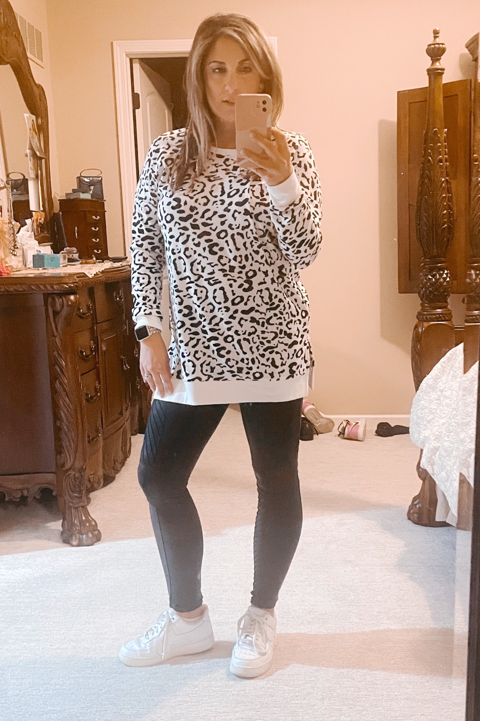 I love this long tunic! Just long enough to pair with leggings, an It is available in multiple colors and patterns. #tunic #tops #topforleggings

#LTKSeasonal #LTKstyletip #LTKfindsunder50
