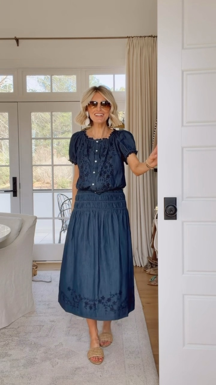 Can you believe this matching set is a Walmart find?! Both pieces are under $40! Wearing S in the top & XS in the skirt. 

Loverly Grey, Walmart find, Walmart fashion, matching set, spring fashion, spring outfit ideas 

#LTKootd #LTKSeasonal