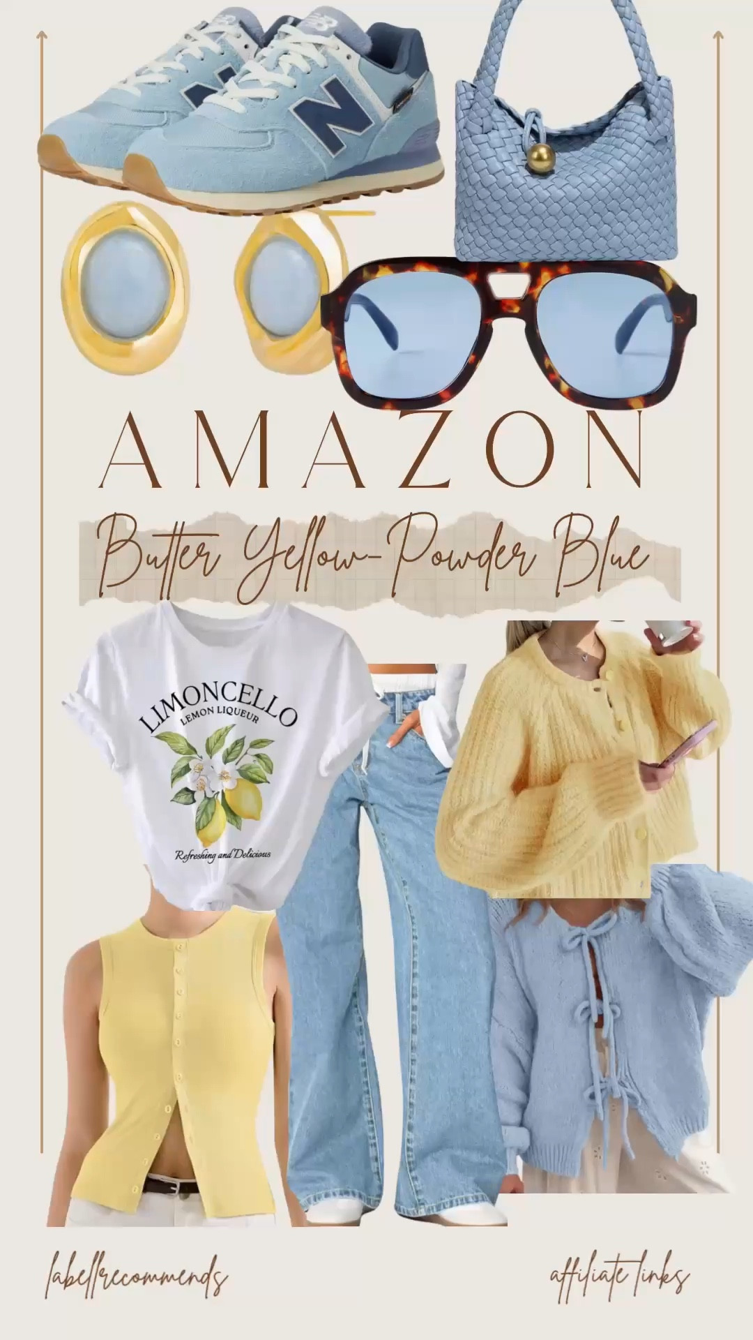 Soft spring style in all the trending shades—think butter yellow sweaters, powder blue handbags, and effortless Amazon fashion finds that elevate your everyday outfits. These affordable spring outfits are perfect for building a capsule wardrobe with light knits and on-trend accessories you’ll wear on repeat.

#LTKStyle
#LTKFinds


spring outfits for women, Amazon fashion finds, affordable spring fashion, powder blue outfit, butter yellow outfit, spring capsule wardrobe, neutral spring outfits

#LTKootd #LTKSeasonal