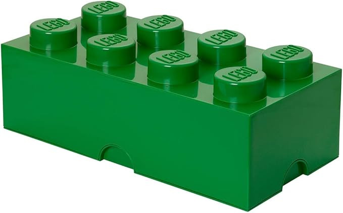 Room Copenhagen 8 LEGO Brick Box, Dark Green | Amazon (US)