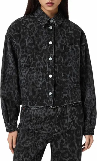 Leopard Denim Jacket | Nordstrom