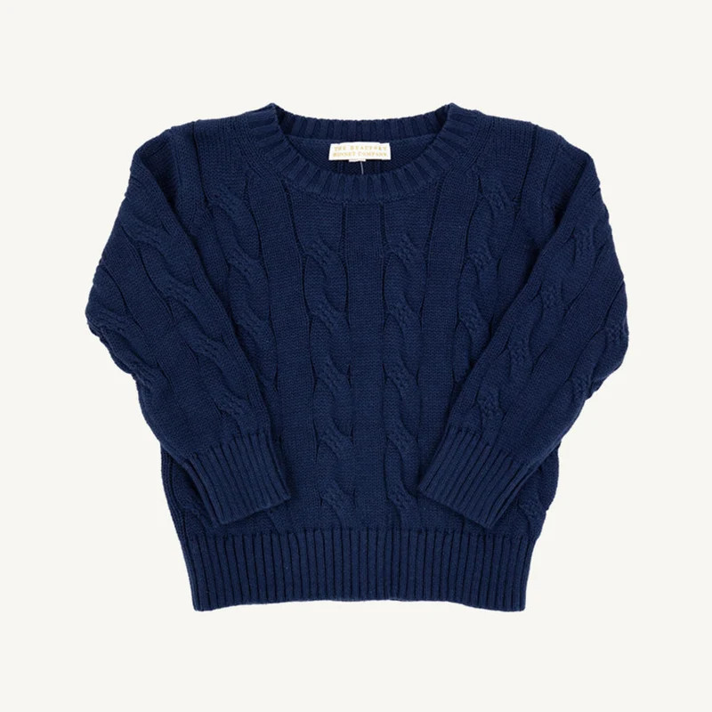 Crawford Crewneck (Unisex) - Nantucket Navy | The Beaufort Bonnet Company