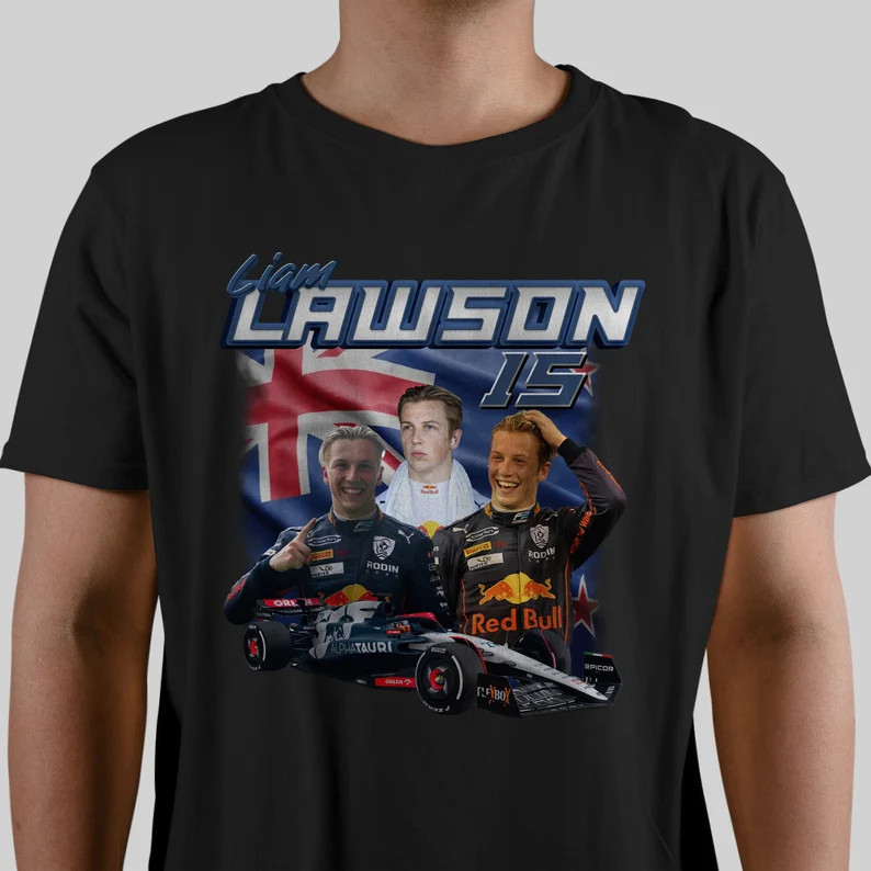 Liam Lawson AlphaTauri Formula One Racing Vintage 90s Bootleg Unisex T-Shirt, Racing Grand Prix F... | Etsy (US)