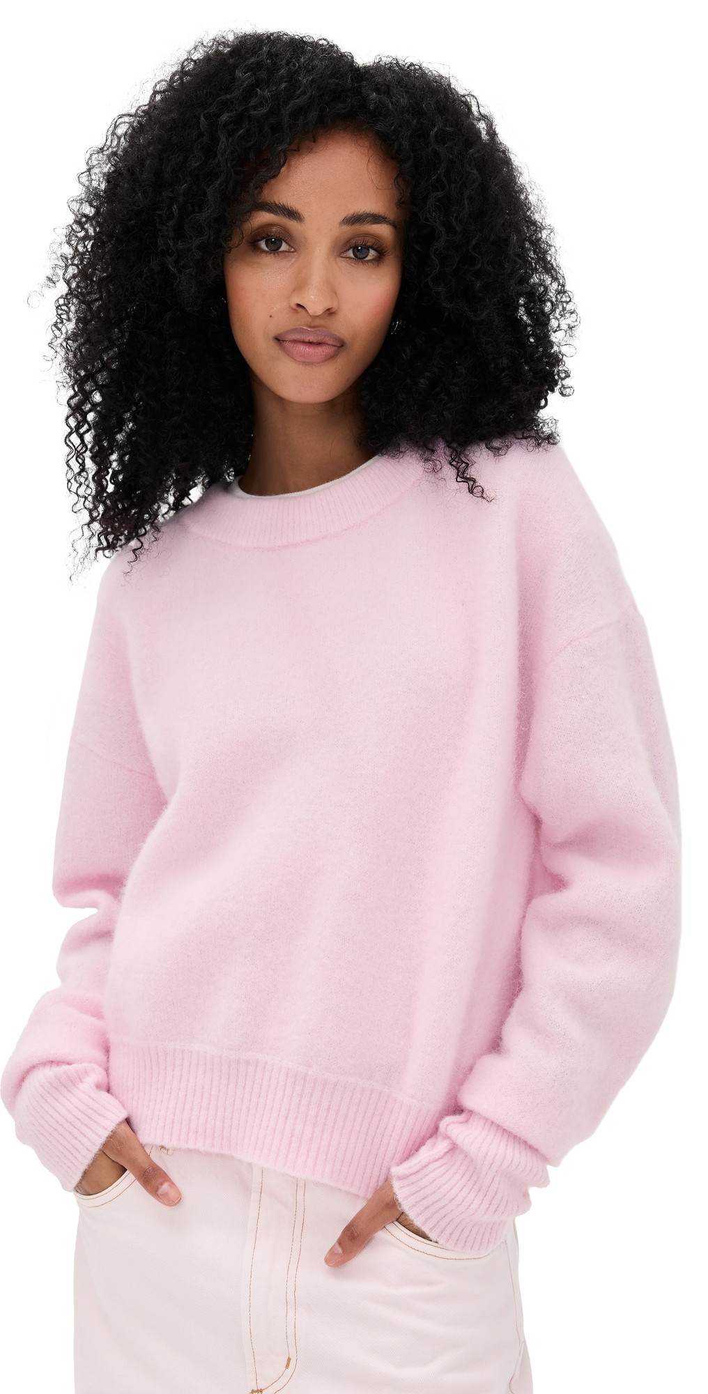 American Vintage Vitow Sweater Dragee Chine M/L | Shopbop