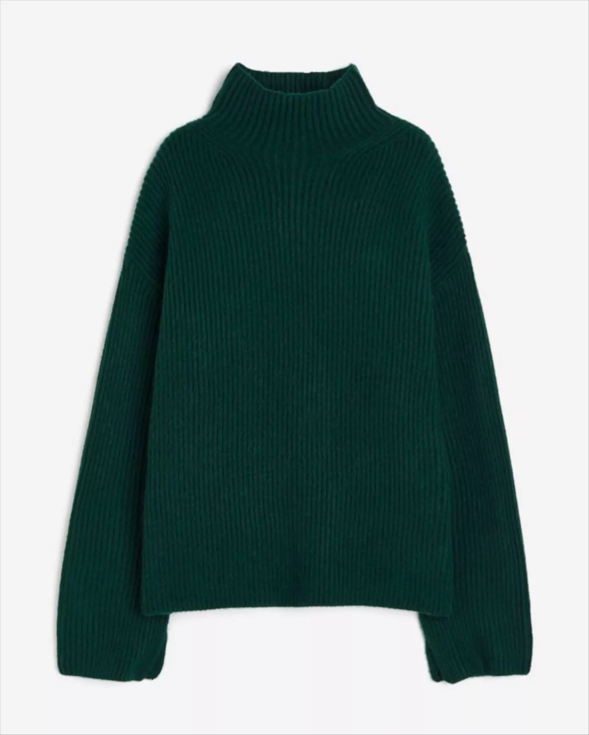 Rib-knit Turtleneck Sweater curated on LTK